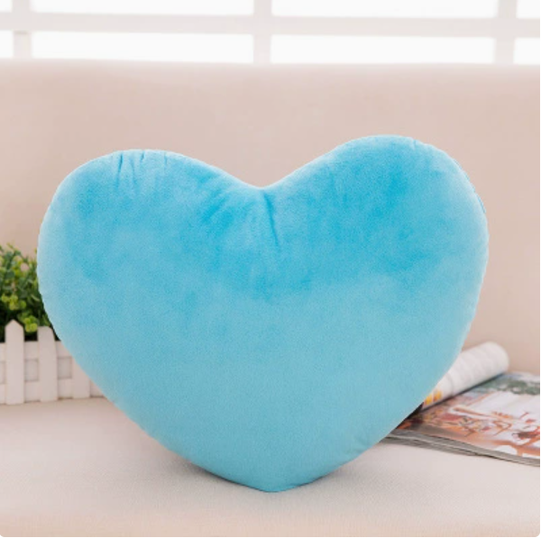 Plush Heart Accent Pillow