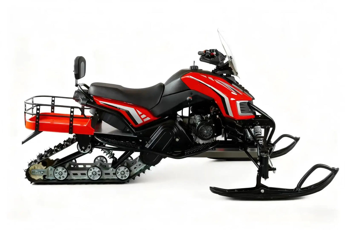 Adults Snowmobile Motorized Snow Mobile Sled Winter Outdoor Sports Ski Resort Entertainment Snow Scooter Sleigh