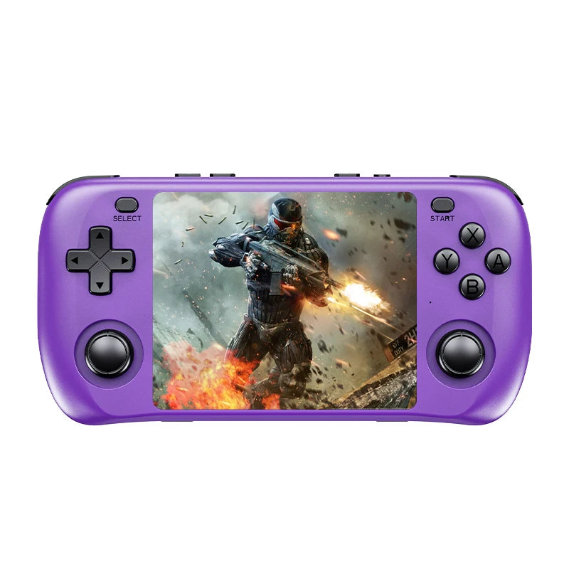 Retro Gaming Console H36S 2026 Handheld Portable Player IPS HD Display 64GB 128GB Open Source OS Classic Games