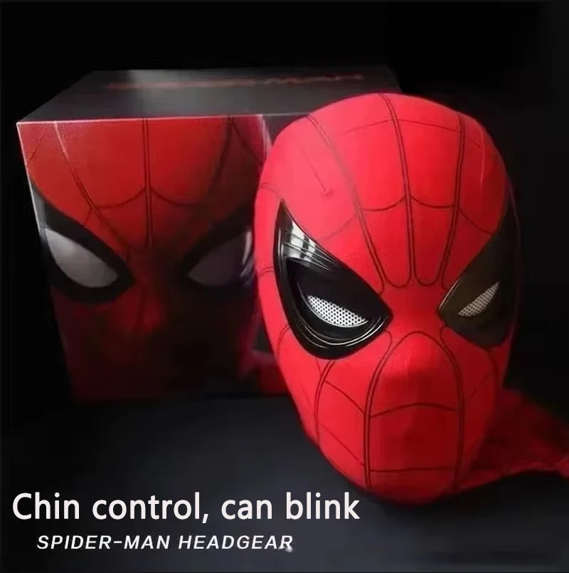 1:1 Wearable Electronic Cosplay Mask Remote Control Movable Eyes Headgear Decor Collectible Toy Gift For Adult Cosplay Hobbyists