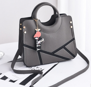 Retro Stitch Shoulder Bag