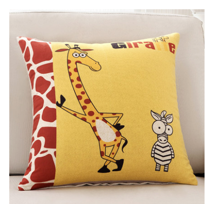 Cartoon Cat Cushion with Pillow Core