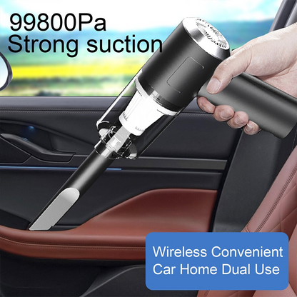 Cordless Car Vacuum Cleaner – 120W Handheld