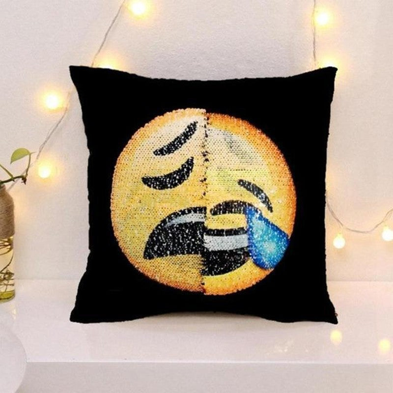 Emoji Expression Cushion Covers