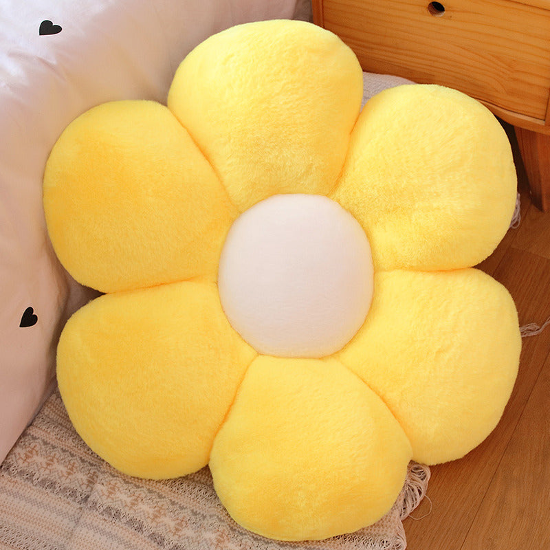 Flower Petal Vanity Chair Cushion
