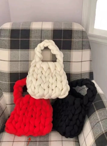 Woven Texture Everyday Handbag
