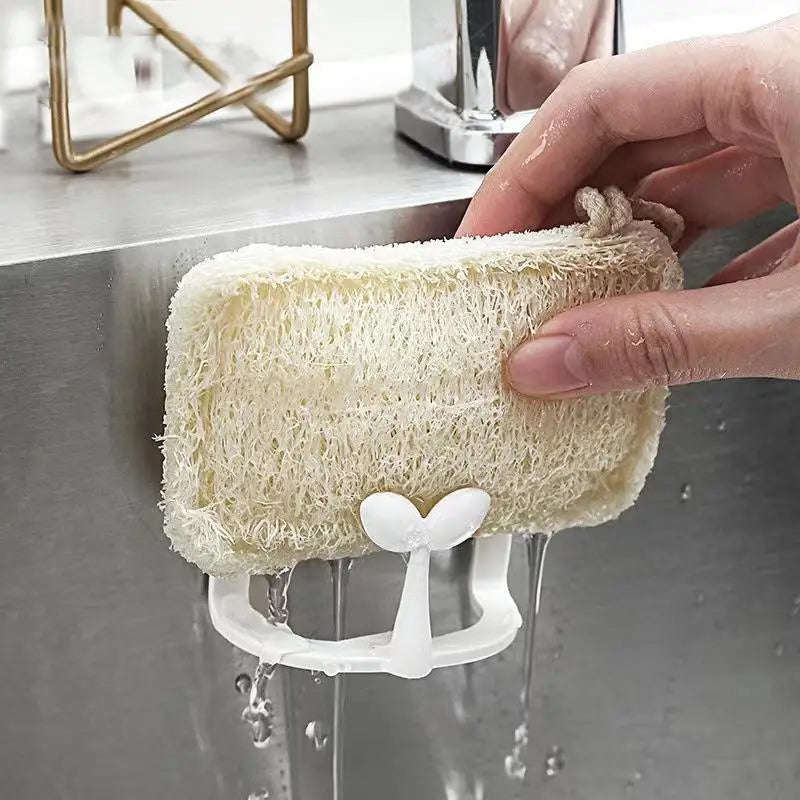 Suction-Cup Sink Organizer Rack