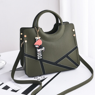 Retro Stitch Shoulder Bag