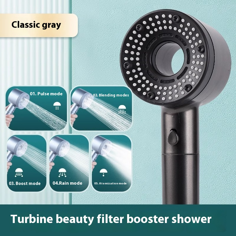 High-Pressure Filtered Shower Head