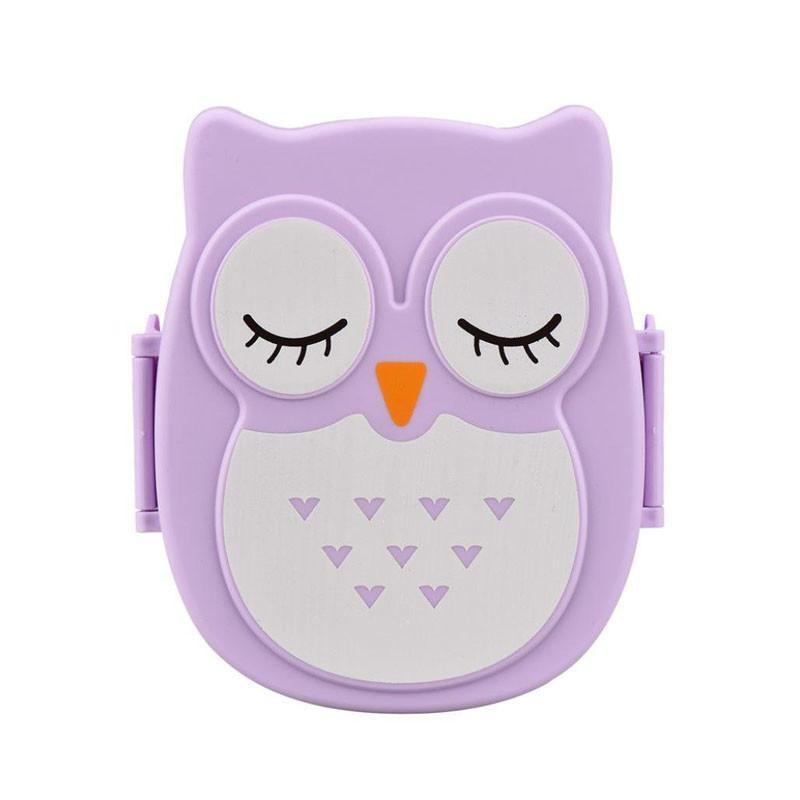 Cute Owl Bento Lunch Box