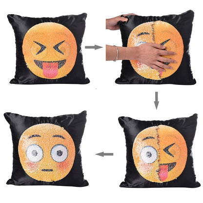 Emoji Expression Cushion Covers