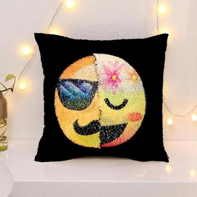 Emoji Expression Cushion Covers