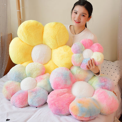 Flower Petal Vanity Chair Cushion