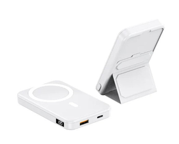 10,000mAh Magnetic Wireless Power Bank with Stand