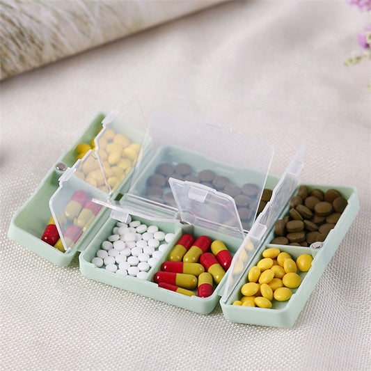 7-Compartment Purse Organizer Case