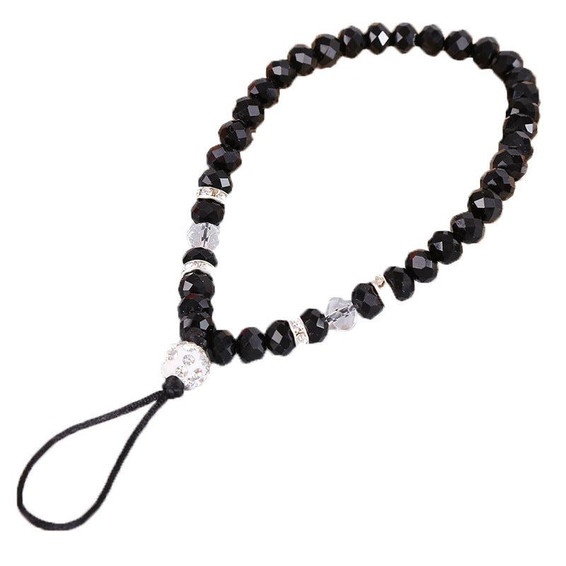 Crystal Phone Wrist Strap