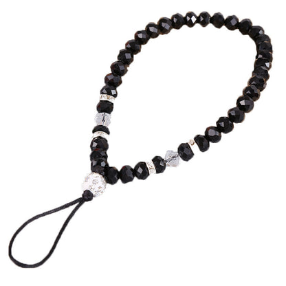 Crystal Phone Wrist Strap