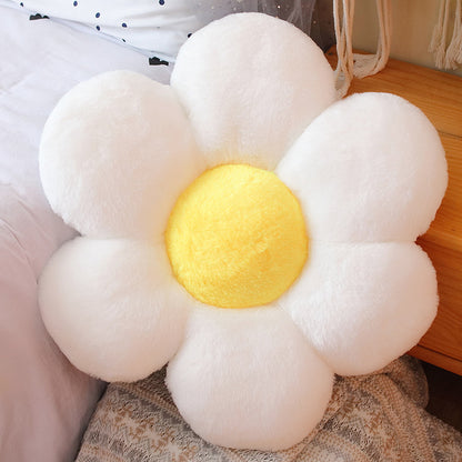 Flower Petal Vanity Chair Cushion