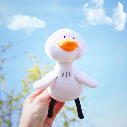 Plush Duck Bag Charm Keychain