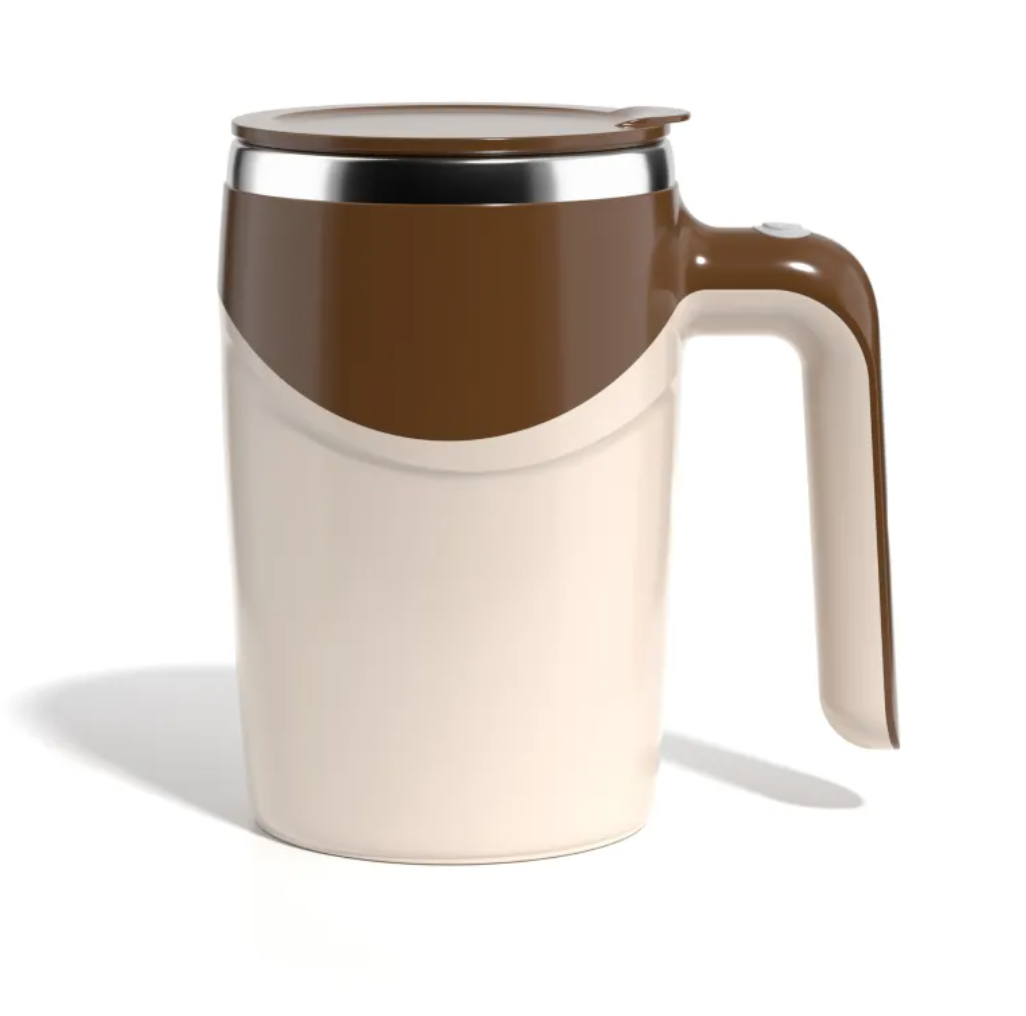 Magnetic Rechargeable Self-Stirring Mug