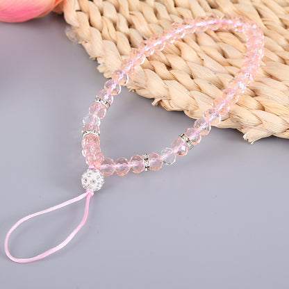 Crystal Phone Wrist Strap