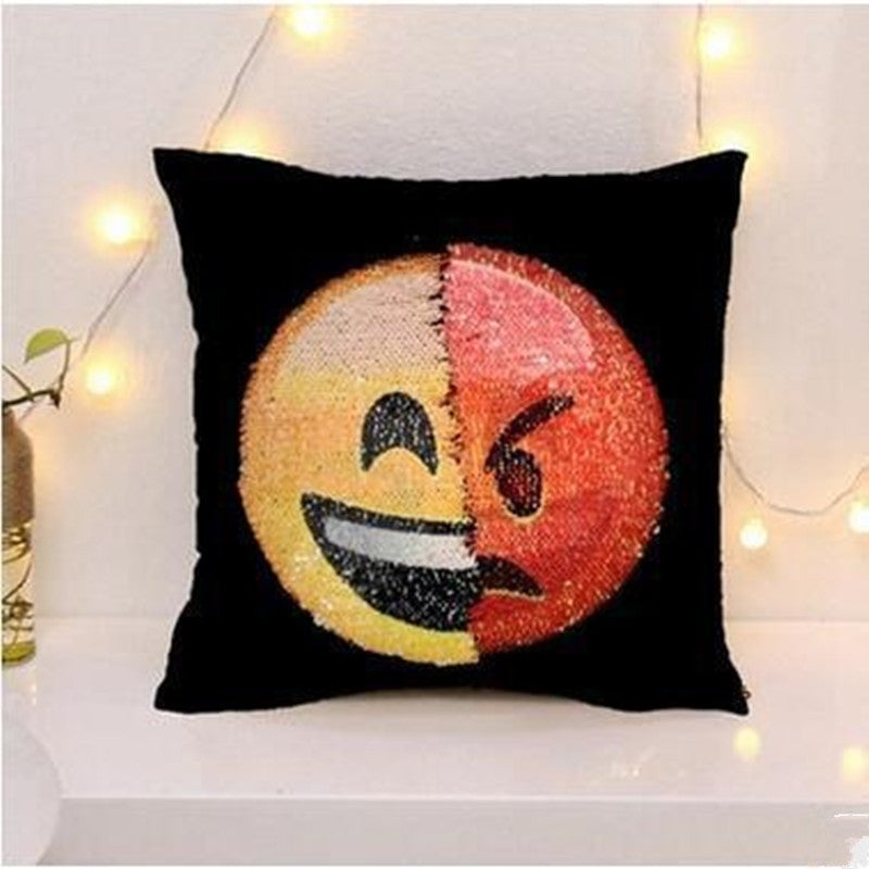 Emoji Expression Cushion Covers