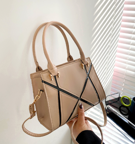 Retro Stitch Shoulder Bag