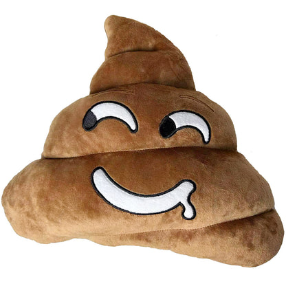 Plush Poop Emoji Pillow