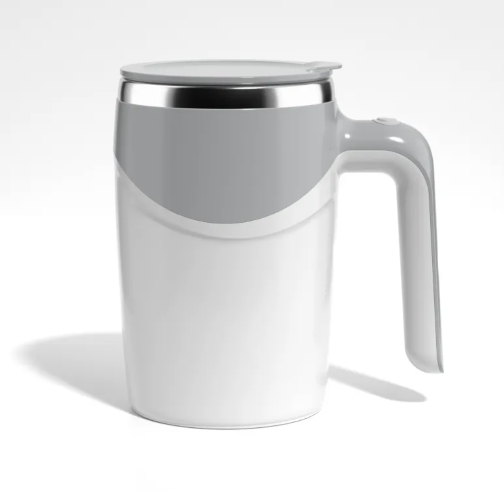 Magnetic Rechargeable Self-Stirring Mug