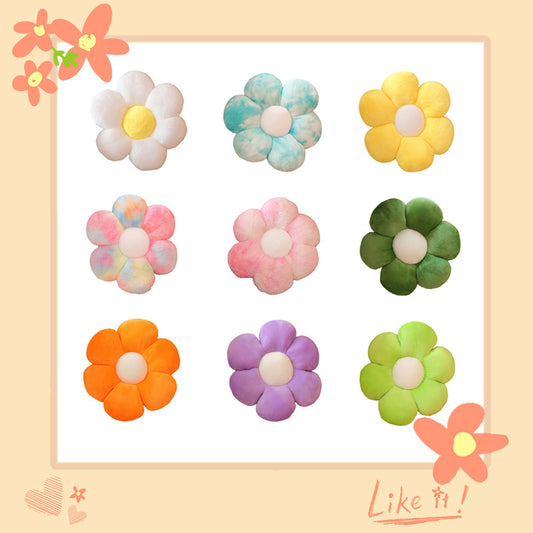 Flower Petal Vanity Chair Cushion