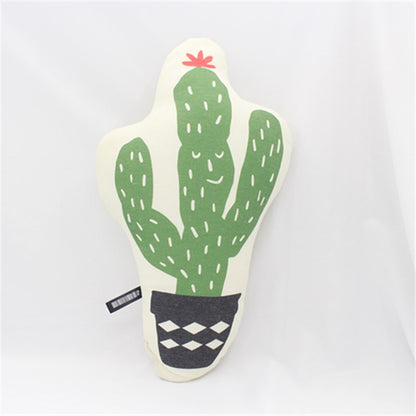 Cute Fruit & Cactus Sofa Pillow