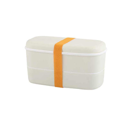 Portion-Control Double-Layer Bento Box