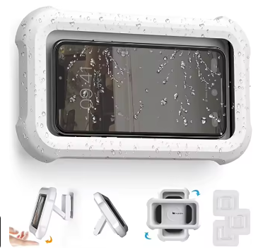 Waterproof Shower & Kitchen Phone Holder