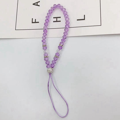 Crystal Phone Wrist Strap