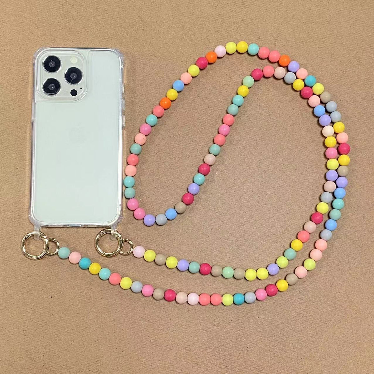 Pearl Strap Crossbody Phone Case