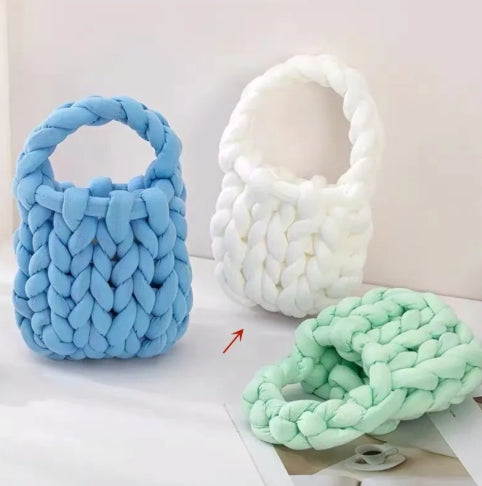 Woven Texture Everyday Handbag
