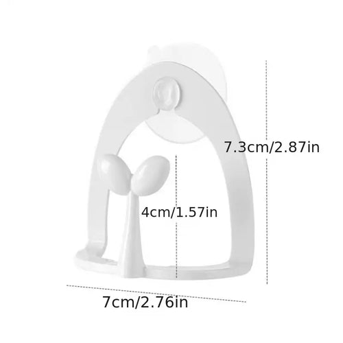 Suction-Cup Sink Organizer Rack