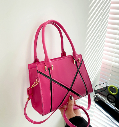 Retro Stitch Shoulder Bag