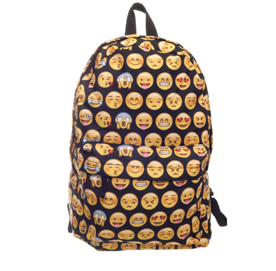 3D Smiley Emoji Backpack