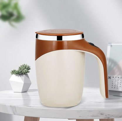 Magnetic Rechargeable Self-Stirring Mug