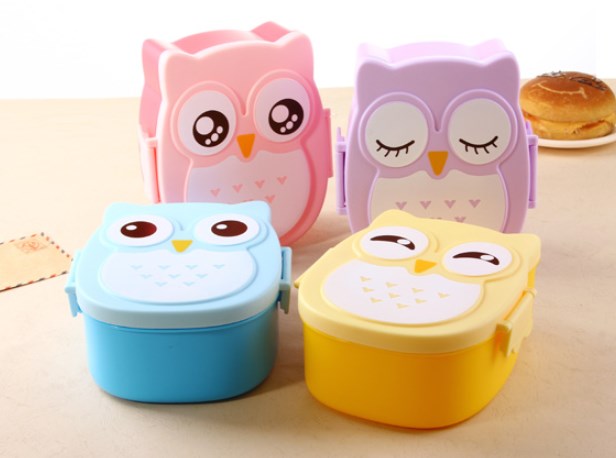 Cute Owl Bento Lunch Box