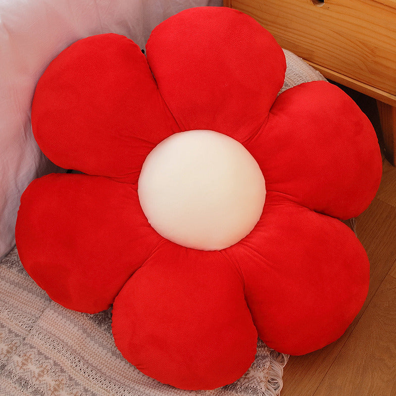 Flower Petal Vanity Chair Cushion