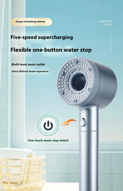 High-Pressure Filtered Shower Head