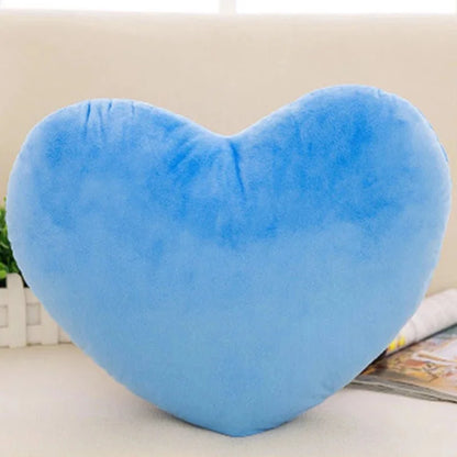 Plush Heart Accent Pillow