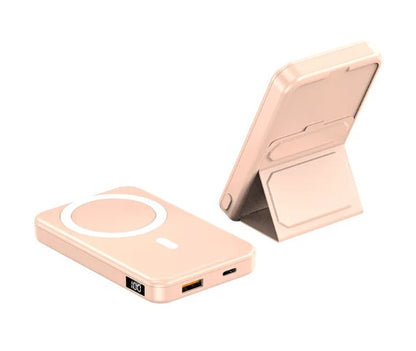10,000mAh Magnetic Wireless Power Bank with Stand