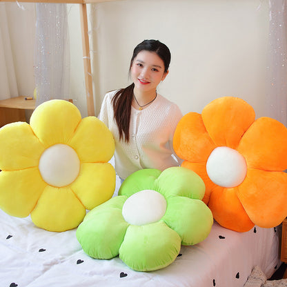 Flower Petal Vanity Chair Cushion