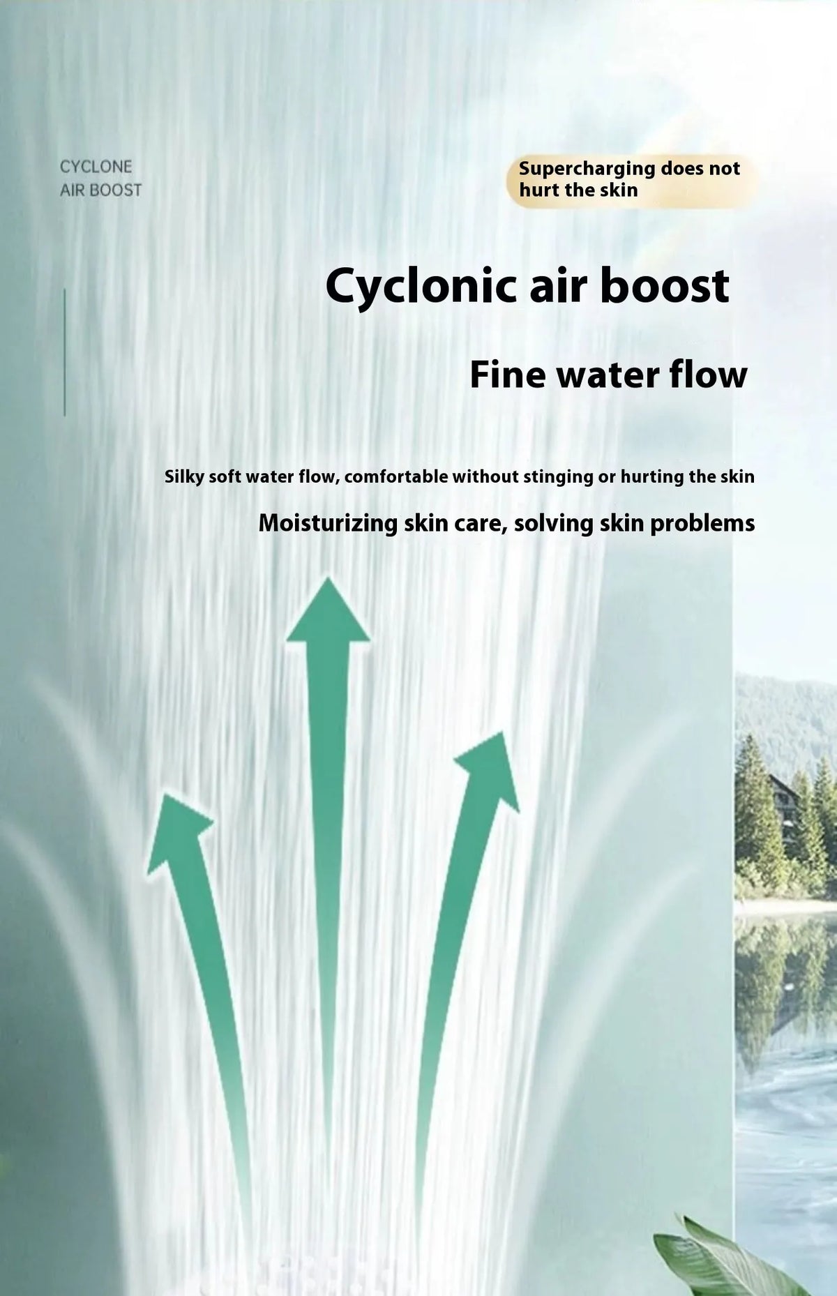 High-Pressure Filtered Shower Head