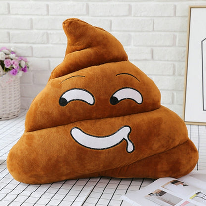 Plush Poop Emoji Pillow