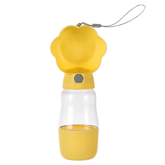 2-in-1 Portable Dog Water & Snack Bottle