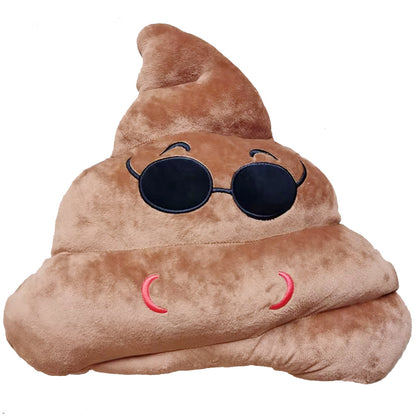 Plush Poop Emoji Pillow